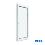 Пластиковое окно ПВХ VEKA одностворчатое 1100x700мм (ВхШ) Двухкамерное